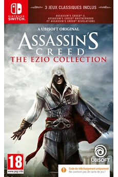 Assassin's Creed Ezio Collection Code in a Box Nintendo Switch Très bon état - Ubisoft reconditionné disponible sur Darty