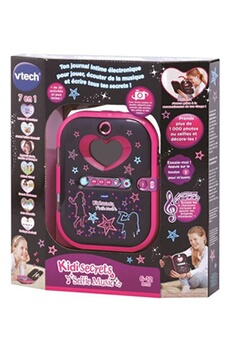 Agenda électronique Kidisecrets Selfie Music Noir et Rose État correct - VTech reconditionné disponible sur Darty
