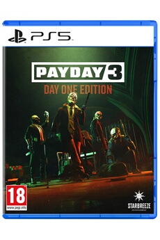 PayDay 3 Day One Edition PS5 Très bon état - N/A reconditionné disponible sur Darty