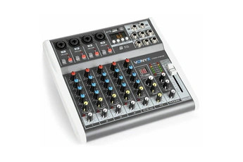 VMM-K602 - Console de Mixage, 6 Canaux, Bluetooth Très bon état - Vonyx reconditionné disponible sur Darty