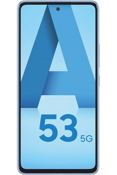 Galaxy A53 5G - 5G smartphone - double SIM - RAM 6 Go / Mémoire interne 128 Go - microSD slot - OLED display - 6.5"" - 2400 x 1080 pixels (120 Hz) - Bon état - Samsung reconditionné disponible sur Darty