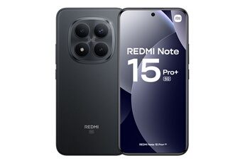 REDMI Note 15 Pro+ 5G 512Go Noir Bon état - Xiaomi reconditionné disponible sur Darty