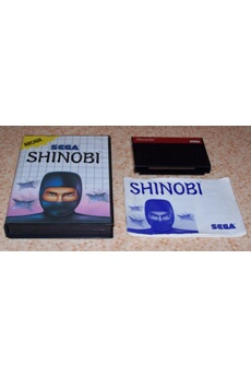 Acheter Shinobi Bon état - 24,95 € Shinobi Bon état - Sega reconditionné disponible sur Darty