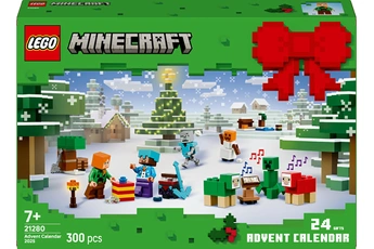 LEGO Minecraft 21280 Le calendrier de l'Avent 2025 Bon état - LEGO Minecraft reconditionné disponible sur Darty