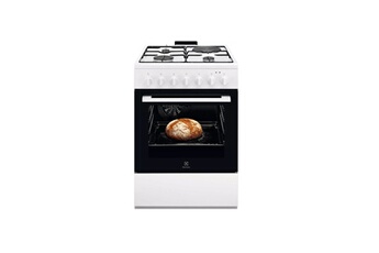 Acheter Cuisinière mixte a 57l 4 feux LKM624022W Très bon état - 359,00 € Cuisinière mixte a 57l 4 feux LKM624022W Très bon état - Electrolux reconditionné disponible sur Darty