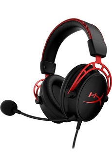 Acheter Casque Gaming filaire Cloud Alpha Noir et Rouge Bon état - 45,99 € Casque Gaming filaire Cloud Alpha Noir et Rouge Bon état - HyperX reconditionné disponible sur Darty