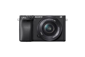 Appareil photo hybride Alpha A6400 noir + E PZ 16-50mm f/3.5-5.6 OSS Bon état - Sony reconditionné disponible sur Darty