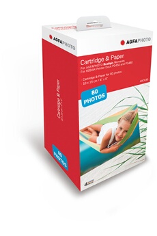 Cartridge for AGFA Moment 4*6 (80 sheets) Bon état - Agfa reconditionné disponible sur Darty
