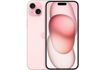 Apple iPhone 15 Plus 6,7'' 128 Go rose Reconditionnné avec Batterie neuve Bon état - N/A reconditionné disponible sur Darty