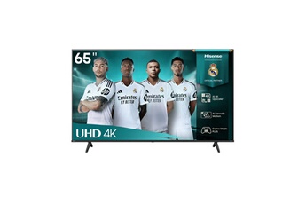 Smart TV 65A6Q 65 pouces 4K LEDLCD Bon état - Hisense reconditionné disponible sur Darty