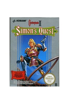 Acheter Castlevania II: Simon's Quest État correct - 34,95 € Castlevania II: Simon's Quest État correct - Konami reconditionné disponible sur Darty