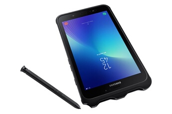 Galaxy Tab Active2 - Tablette - robuste - Android 7.1 (Nougat) - 16 Go - 8"" TFT (1280 x 800) - Logement microSD - 3G, 4G - LTE - noir