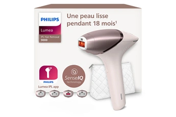 Lumea série 9000 BRI958/00 Epilateur à lumière pulsée sans-fil Bon état - Philips reconditionné disponible sur Darty
