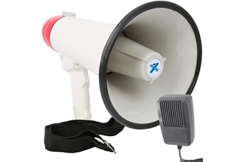 Acheter Meg040 mégaphone 40w fonction enregistrement sirène microphone sur piles Très bon état - 38,62 € Meg040 mégaphone 40w fonction enregistrement sirène microphone sur piles Très bon état - Vonyx reconditionné disponible sur Darty