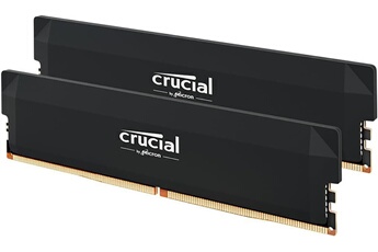 Pro 32 Go (Kit de 2 x 16 Go) DDR5 6000 Mhz CL36 Bon état - Crucial reconditionné disponible sur Darty