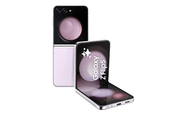 Acheter Galaxy Z Flip5 256Go Lavande 5G État correct - 370,00 € Galaxy Z Flip5 256Go Lavande 5G État correct - Samsung reconditionné disponible sur Darty