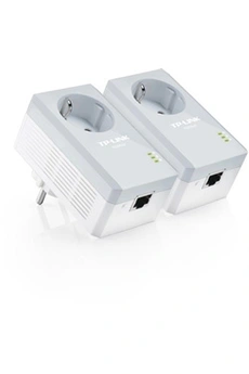 Kit de 2 Adaptateurs CPL AV500 500 Mbps avec prise intégrée Bon état - TP-Link reconditionné disponible sur Darty