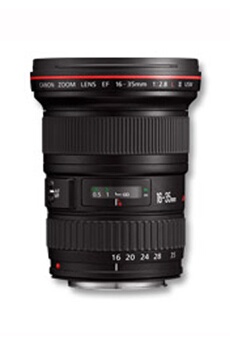 Acheter Objectif reflex EF 16 - 35 mm f/2.8 L II USM État correct - 623,99 € Objectif reflex EF 16 - 35 mm f/2.8 L II USM État correct - Canon reconditionné disponible sur Darty