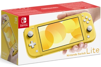 SWITCH LITE JAUNE État correct - Nintendo reconditionné disponible sur Darty