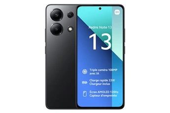 Redmi Note 13 256Go Noir Très bon état - Xiaomi reconditionné disponible sur Darty