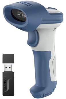 2D Scanner de Code-Barres sans Fil, Bluetooth 5,0 et 2,4Ghz Bon état - Inateck reconditionné disponible sur Darty