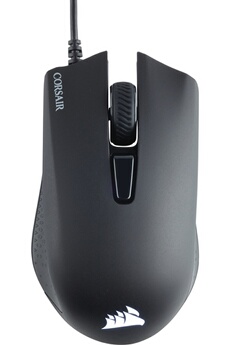 HARPOON RGB PRO Black - Souris gaming filaire - 12 000 dpi Bon état - Corsair reconditionné disponible sur Darty