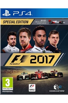 F1 2017 Edition Spéciale PS4 Très bon état - Codemasters reconditionné disponible sur Darty