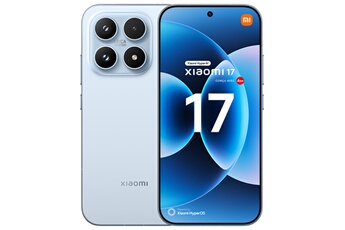 Smartphone 17 6,3"" 5G Double Nano SIM 512 Go Bleu conçu avec Leica Bon état - Xiaomi reconditionné disponible sur Darty