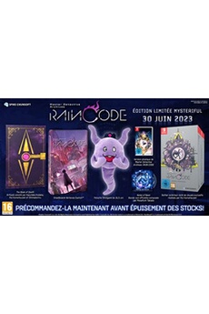 Master Detective Archives : Rain Code Edition Limitée Mysteriful (Jeu + Artbook The Book of Death + SteelBook + Peluche Shinigami + CD Bande-son Très bon état - Nintendo reconditionné disponible sur Darty