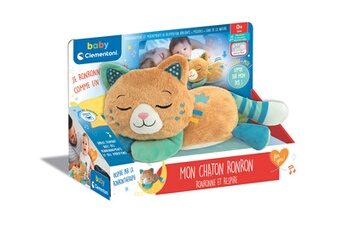 Peluche interactive Mon Chaton Ronron Ronronne et respire Bon état - Clementoni reconditionné disponible sur Darty