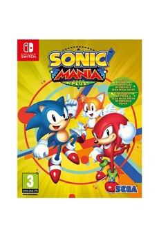 Acheter Sonic Mania Plus Nintendo Switch État correct - 22,99 € Sonic Mania Plus Nintendo Switch État correct - Sega reconditionné disponible sur Darty