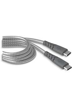 Câble renforcé C/C 2m 3A Gris Bon état - N/A reconditionné disponible sur Darty