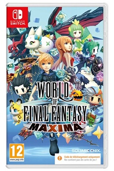 Acheter World of Final Fantasy Maxima Code in a box Nintendo Switch Bon état - 39,99 € World of Final Fantasy Maxima Code in a box Nintendo Switch Bon état - Square Enix reconditionné disponible sur Darty
