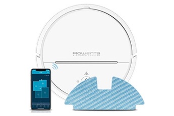 Rowenta Explorer Serie 80 RR7747WH - Aspirateur - robot - sans sac - blanc Très bon état - SEB reconditionné disponible sur Darty