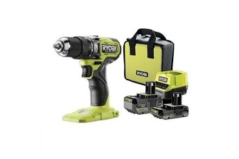 - Perceuse-visseuse a percussion BRUSHLESS 18V ONE+ 54 Nm - 2 batteries 4 & 2 Ah, chargeur & sac de transport - RPD18BL1-2C42S Très bon état - Ryobi reconditionné disponible sur Darty