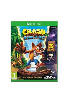 Acheter Crash Bandicoot N.Sane Trilogy Xbox One Très bon état - 30,09 € Crash Bandicoot N.Sane Trilogy Xbox One Très bon état - Activision reconditionné disponible sur Darty
