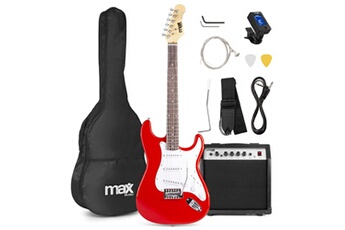 Max GigKit - Guitare Electrique Pack Débutant Ampli 40 Watts - Rouge Très bon état - N/A reconditionné disponible sur Darty