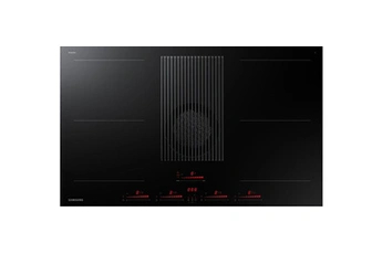 Acheter - Table de cuisson Plaque à induction 4, NZ84T9747VK/UR, Noir, L:83cm, H:21.1cm, P:51.5cm, Classe énergétique : Très bon état - 1278,00 € - Table de cuisson Plaque à induction 4, NZ84T9747VK/UR, Noir, L:83cm, H:21.1cm, P:51.5cm, Classe énergétique : Très bon état - Samsung reconditionné disponible sur Darty