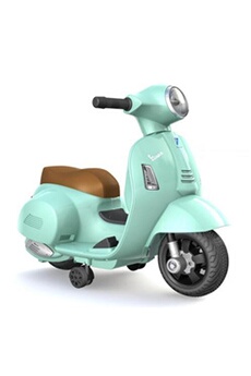Véhicule électrique pour enfant Mini GTS Vert d'eau Très bon état - Vespa reconditionné disponible sur Darty