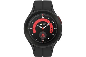 Acheter Galaxy Watch5 Pro 45mm Titane Noir avec Moniteur de Santé et GPS Reconditionné Bon état - 98,99 € Galaxy Watch5 Pro 45mm Titane Noir avec Moniteur de Santé et GPS Reconditionné Bon état - Samsung reconditionné disponible sur Darty