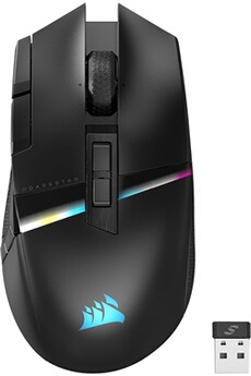 gaming avec et sans fil Darkstar Wireless Noir Bon état - Corsair reconditionné disponible sur Darty