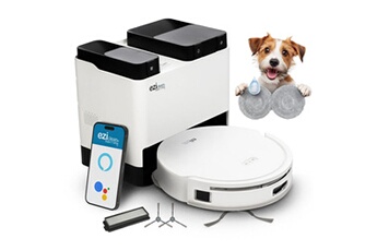 Robot aspirateur laveur EZIclean All In One Z12 Ultra avec base de vidage Bon état - Eziclean reconditionné disponible sur Darty