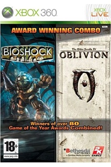 The elder scrolls IV : Oblivion + Bioshock - pack Très bon état - N/A reconditionné disponible sur Darty