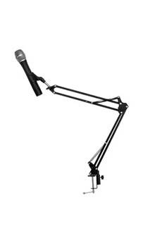 Prost-1. 2 perchette de microphone dispositif de fixation 1,5 kg 35x35 cm - noir Bon état - Auna Pro reconditionné disponible sur Darty