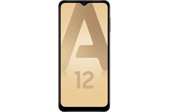 Galaxy A12 - 4G smartphone - double SIM - RAM 4 Go / Mémoire interne 64 Go - microSD slot - Ecran LCD - 6.5"" - 1600 x 720 pixels - 4x caméras arrière Très bon état - Samsung reconditionné disponible sur Darty