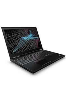 PC Portable 15.6 ThinkPad P50 8Go SSD 256Go Intel Core i7-6820HQ 2,70GHz Avec Webcam - Reconditionné Bon état - Lenovo reconditionné disponible sur Darty