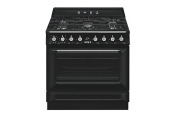 piano de cuisson smeg tr90gpbl Bon état - Smeg reconditionné disponible sur Darty
