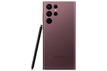 Galaxy S22 Ultra 128Go Bordeaux 5G Bon état - Samsung reconditionné disponible sur Darty