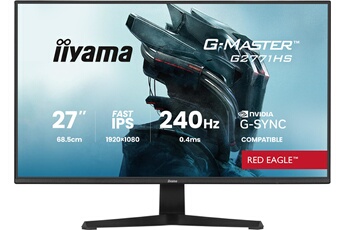 Acheter gaming G-Master Red Eagle G2771HS-B1 27"" 240 Hz Full HD Bon état - 93,99 € gaming G-Master Red Eagle G2771HS-B1 27"" 240 Hz Full HD Bon état - Iiyama reconditionné disponible sur Darty