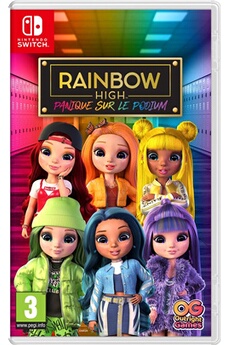 Rainbow High Panique sur le Podium Nintendo Switch - Bon état Just For Games sur Darty
